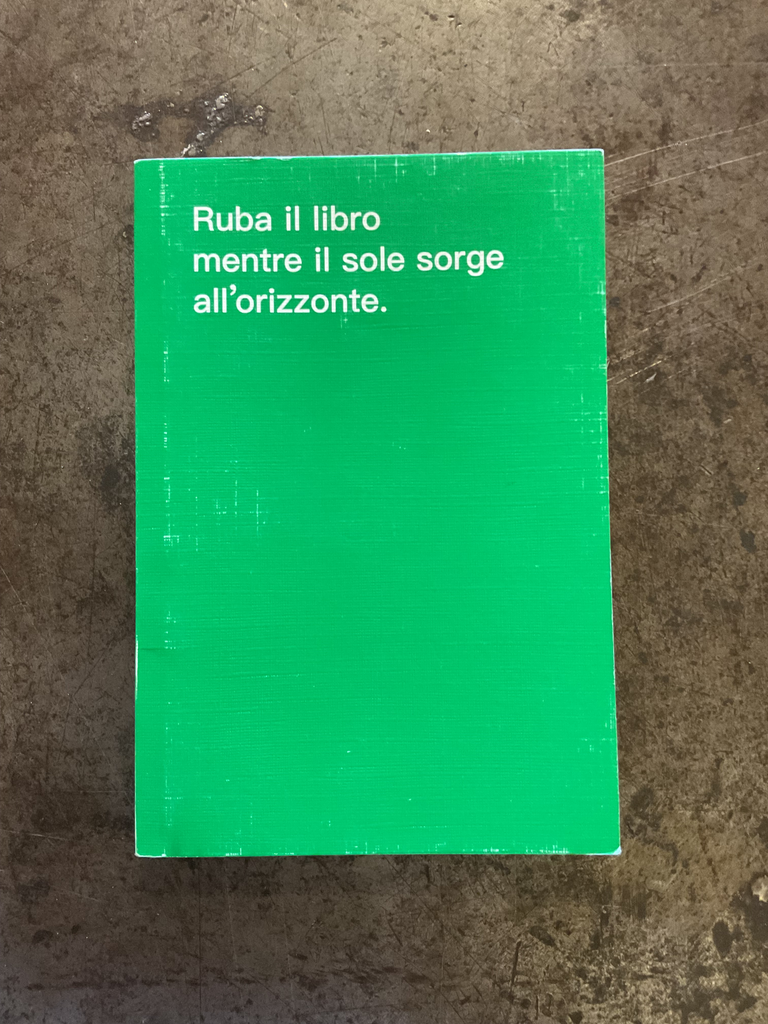 David Horvitz come robare libre