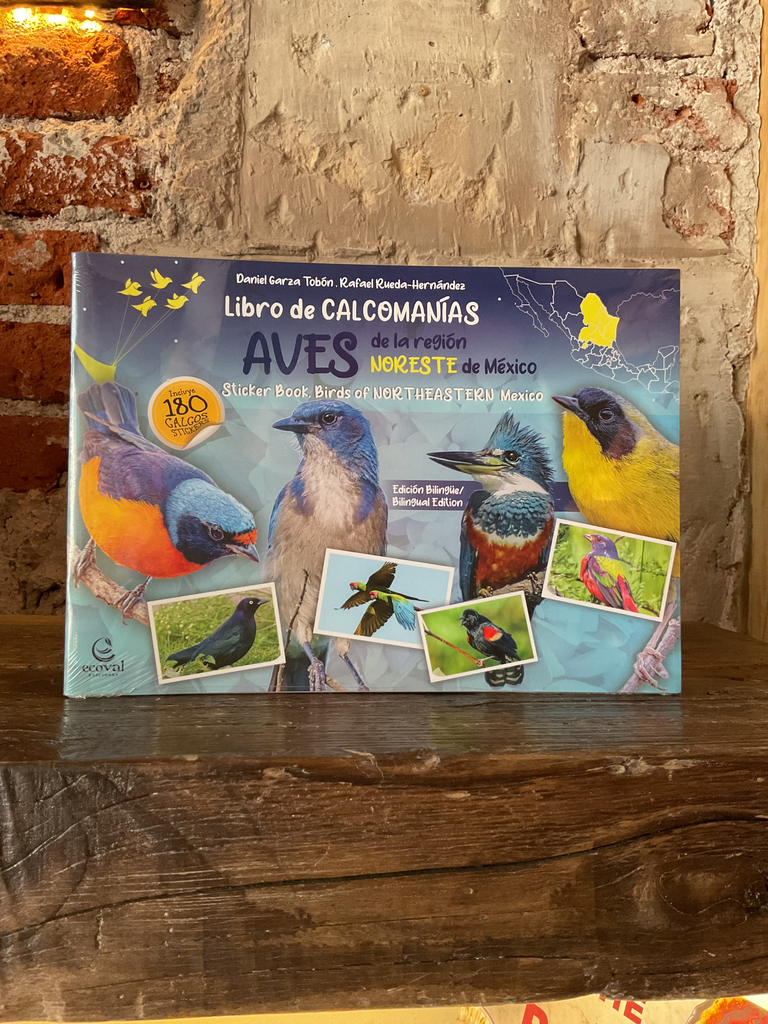 Libro calcomanías AVES noreste