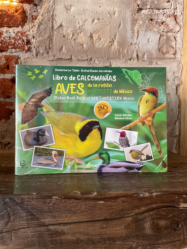 Libro calcomanías AVES Noroeste