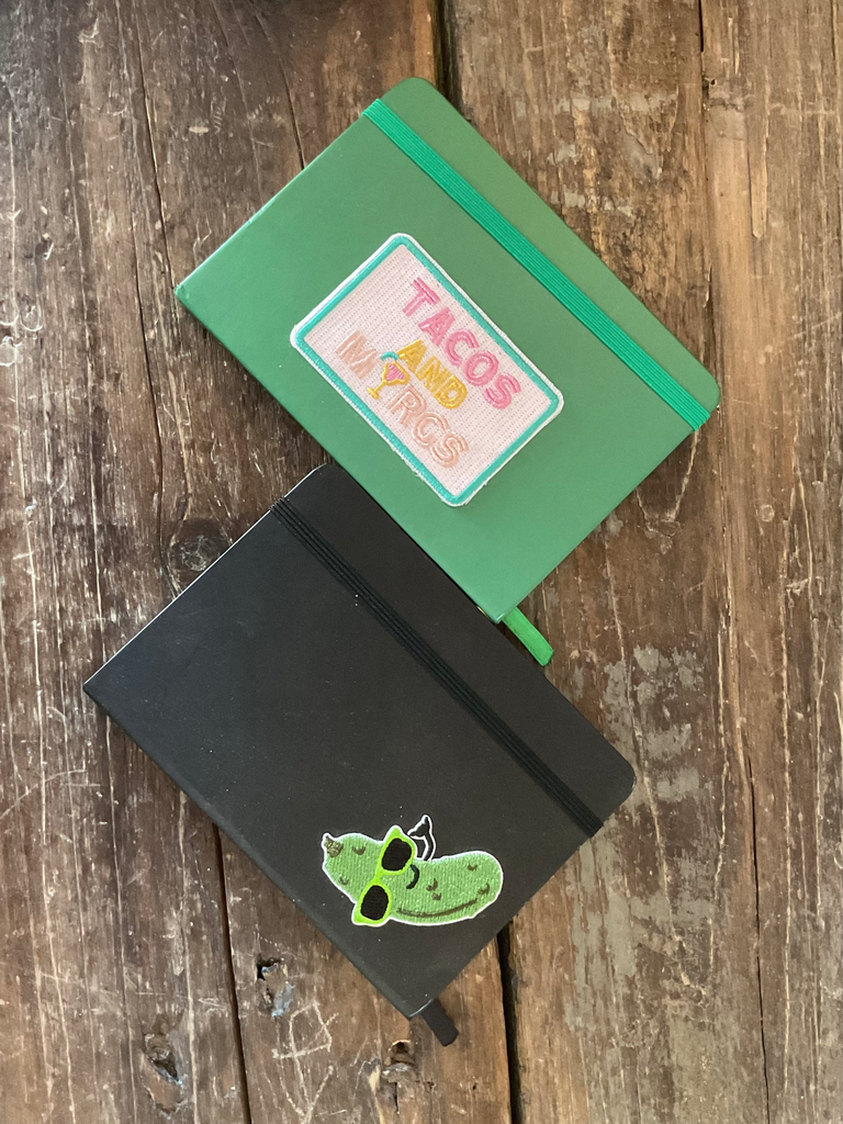 Libreta bordada chica 