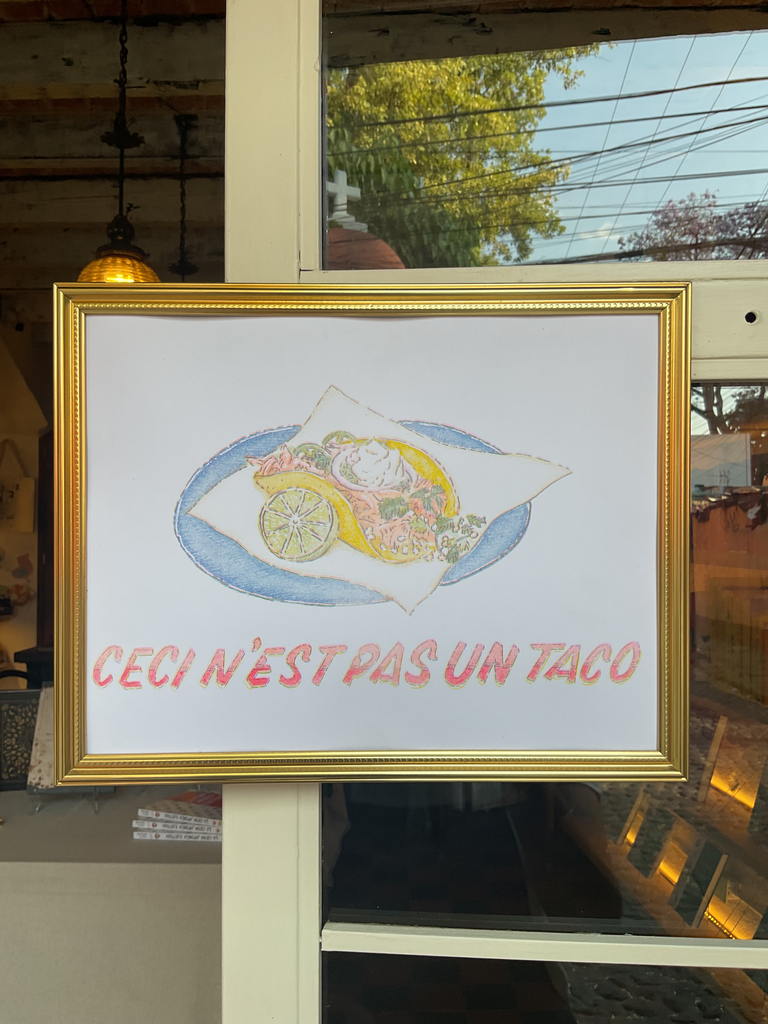 Print Ceci n'est pas un taco 