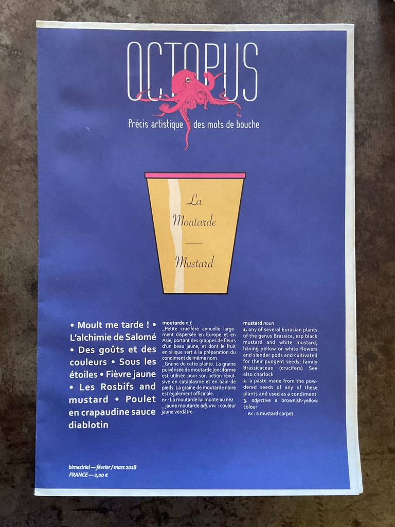 Octopus La Moutarde Mustard