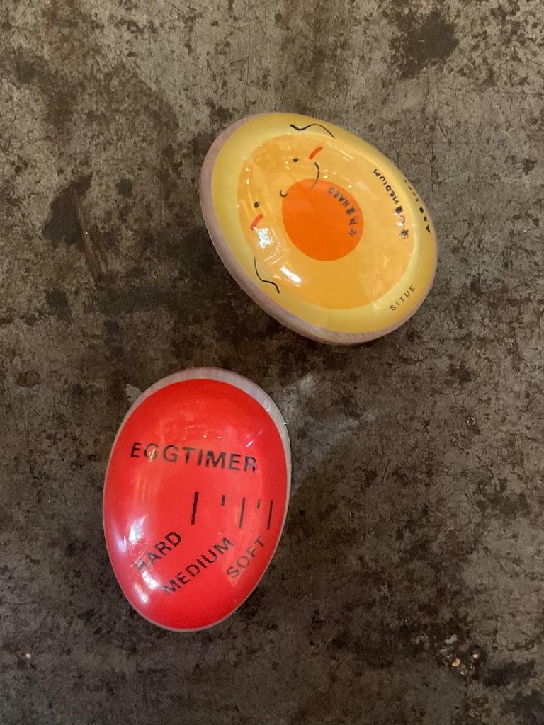 Huevo cocido temporizador