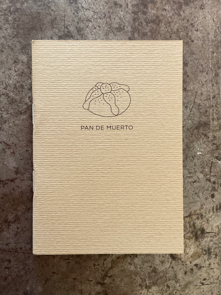 Libreta Monomantico. Pan de muerto