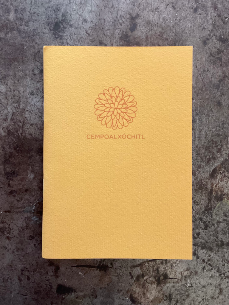 Libreta Monomantico. Cempoalxochitl 