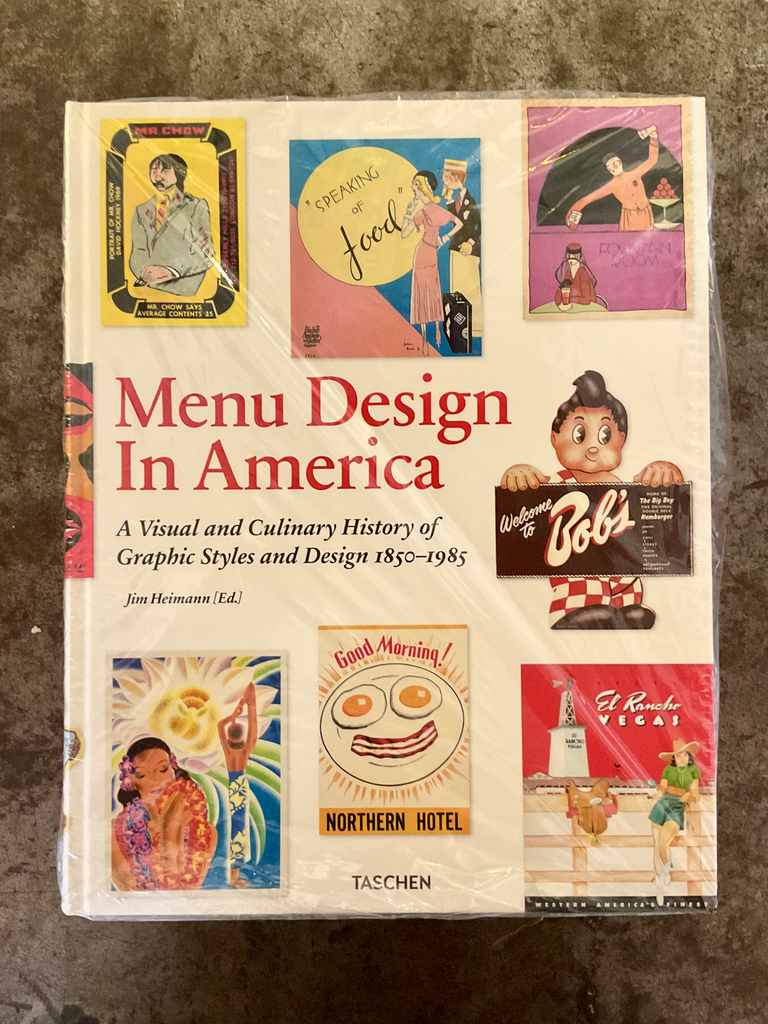 Menu design In America 