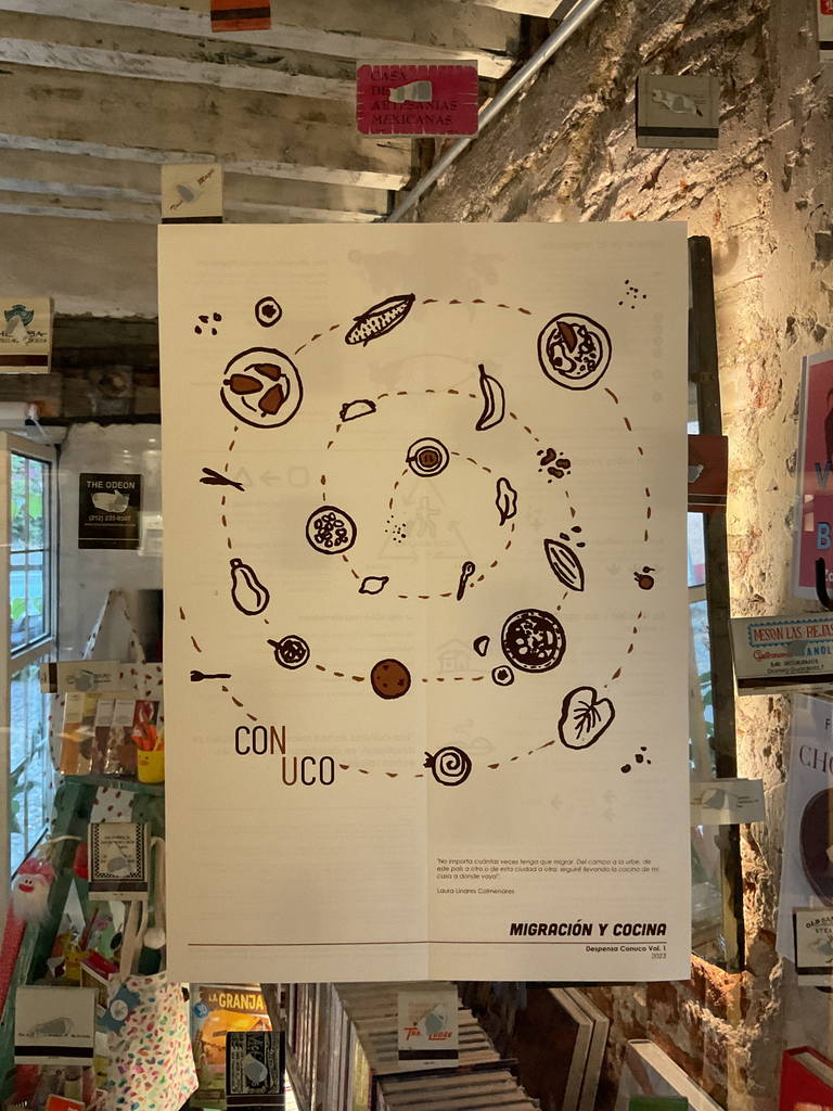 Despensa CONUCO, póster fanzine  