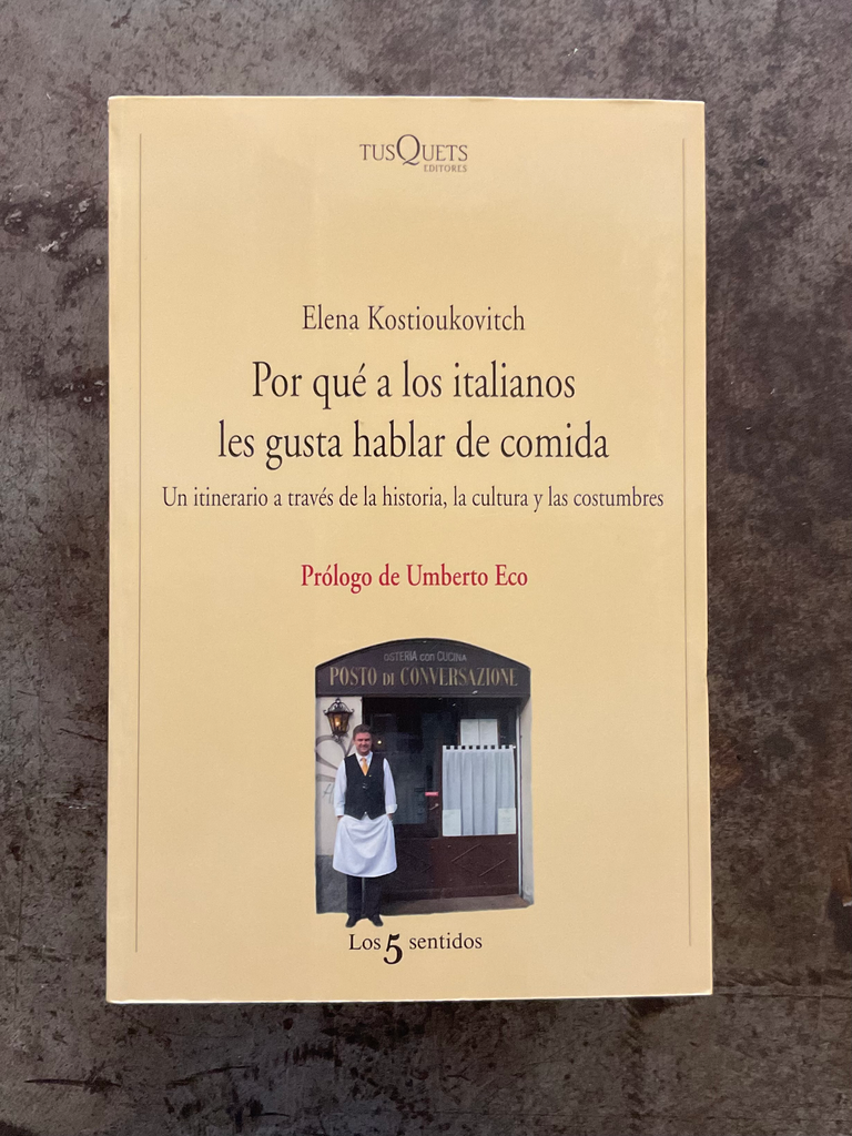 Por qué a los italianos les gusta hablar de comida