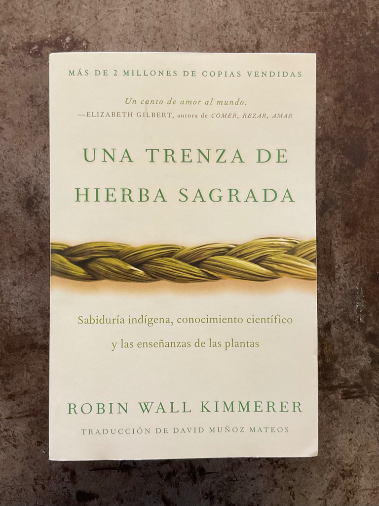 Una trenza de hierba sagrada 