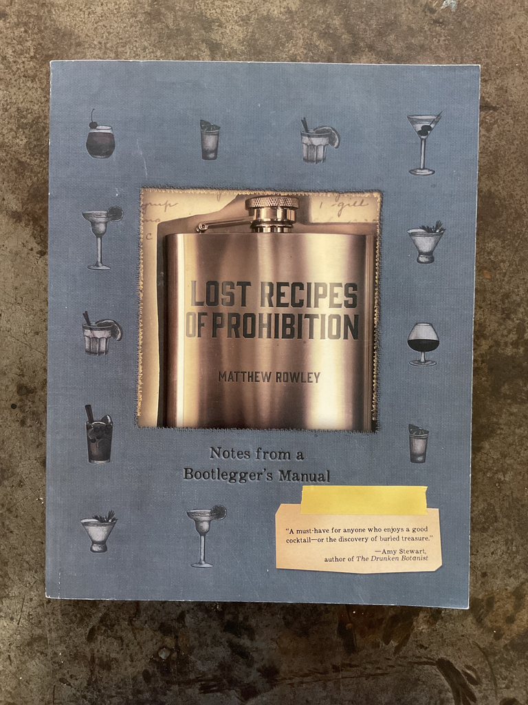 Lost recipes of prohibition