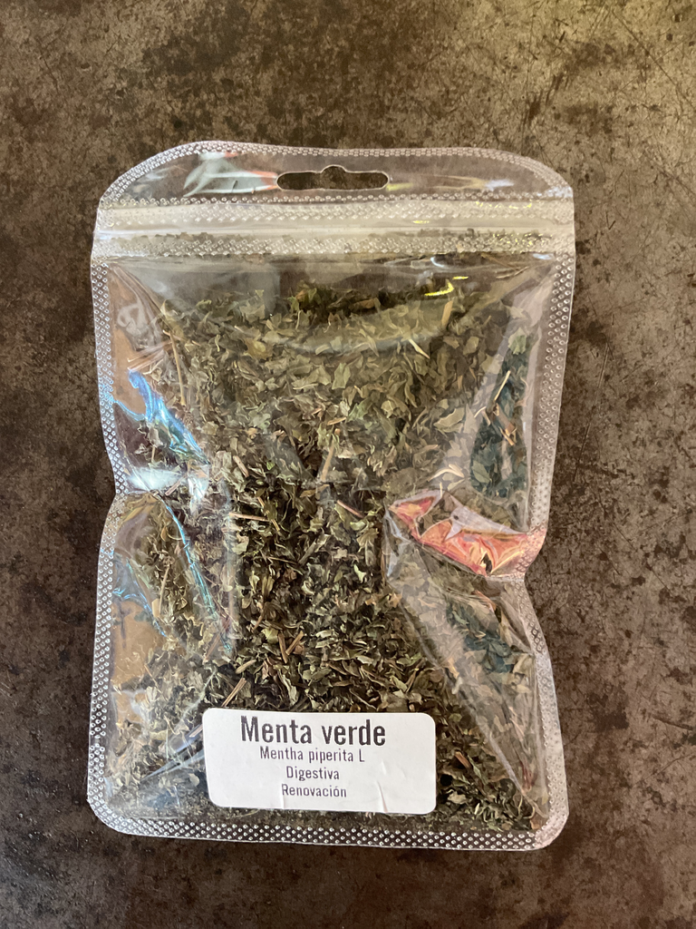 Sachet de Menta verde