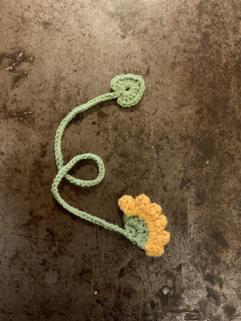 Separador de Flores- Crochet