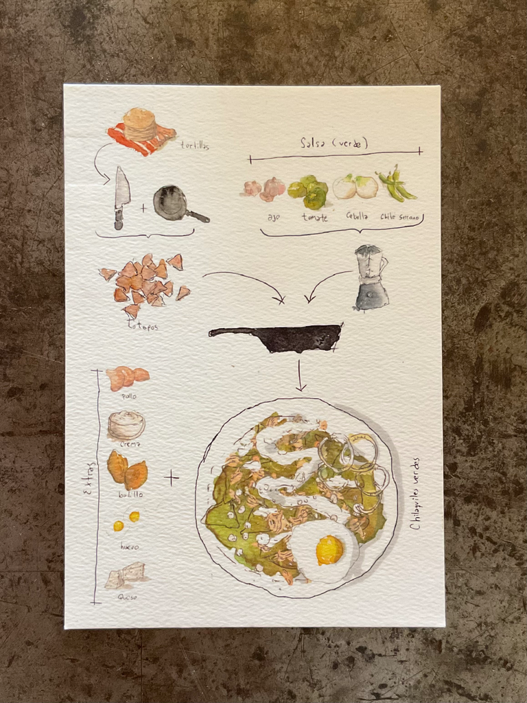 Postal chilaquiles 