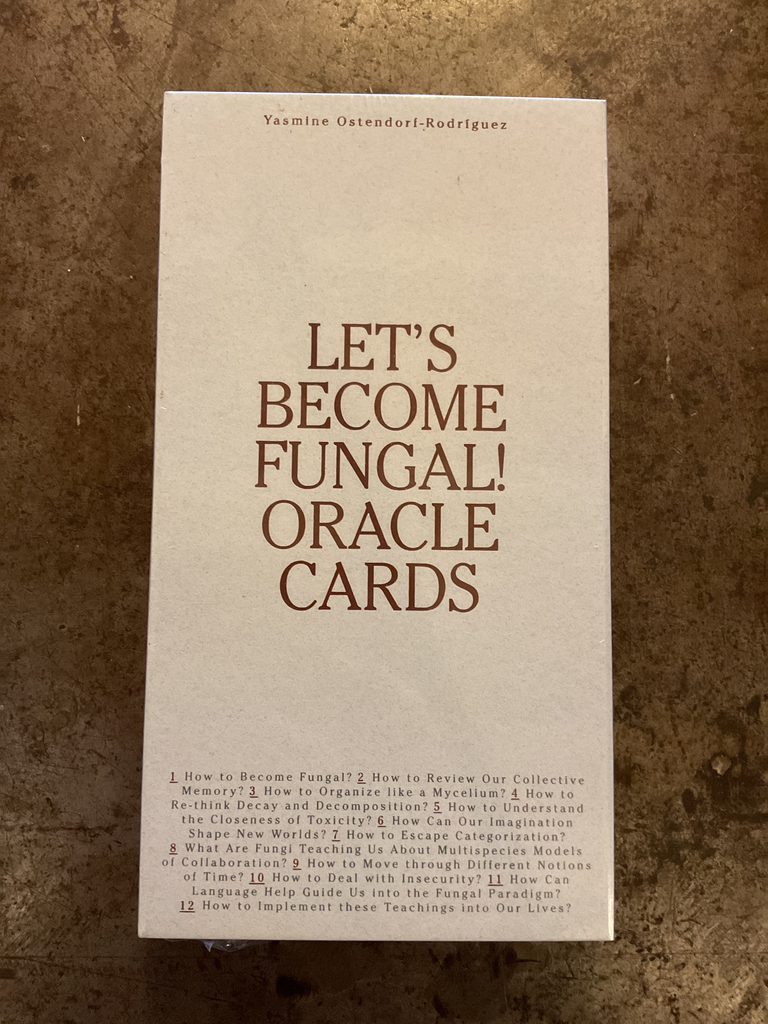 Let’s become fungal oracle cards