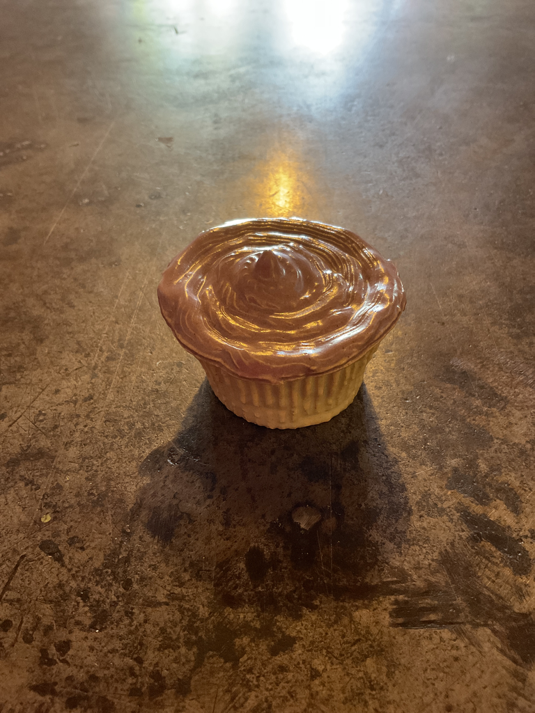 Panquecito de cerámica de alta temperatura. Yessica Díaz.