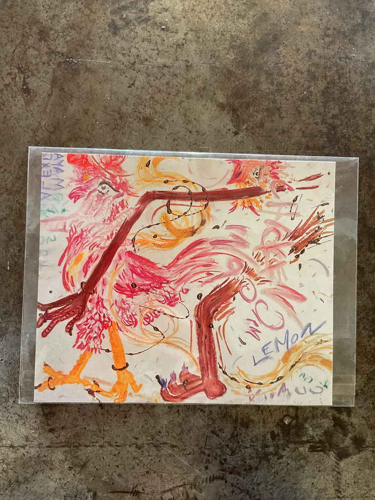 Print: Gallina. Maya alexis.