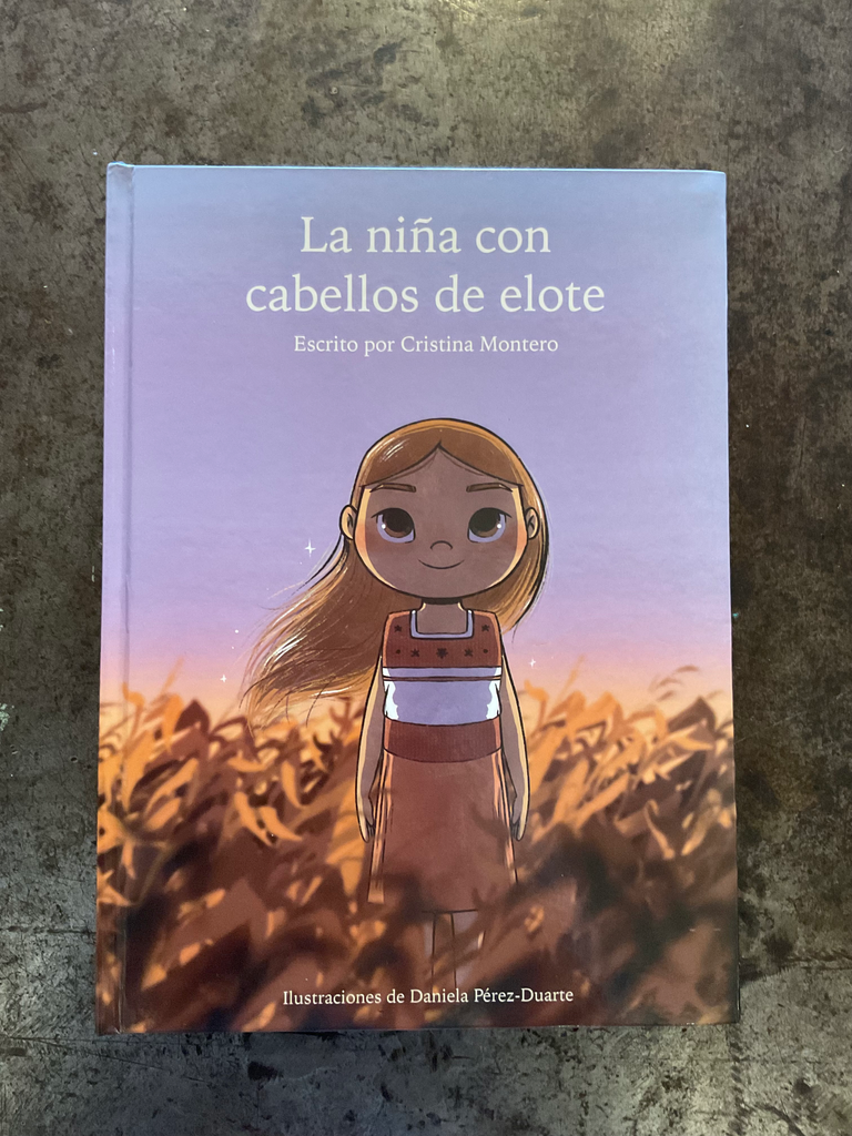 La niña con cabellos de elote