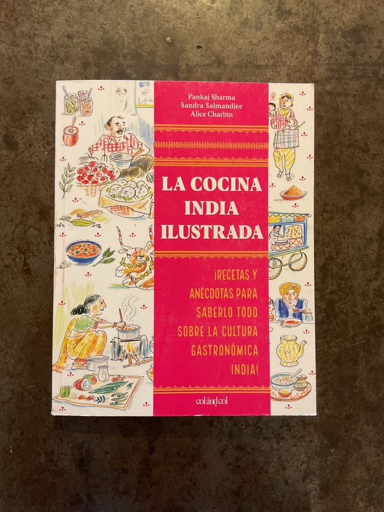 La cocina India ilustrada 