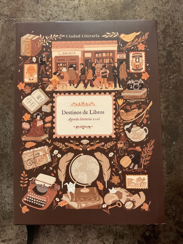 Agenda 2026 Ciudad Literaria Tapa Dura