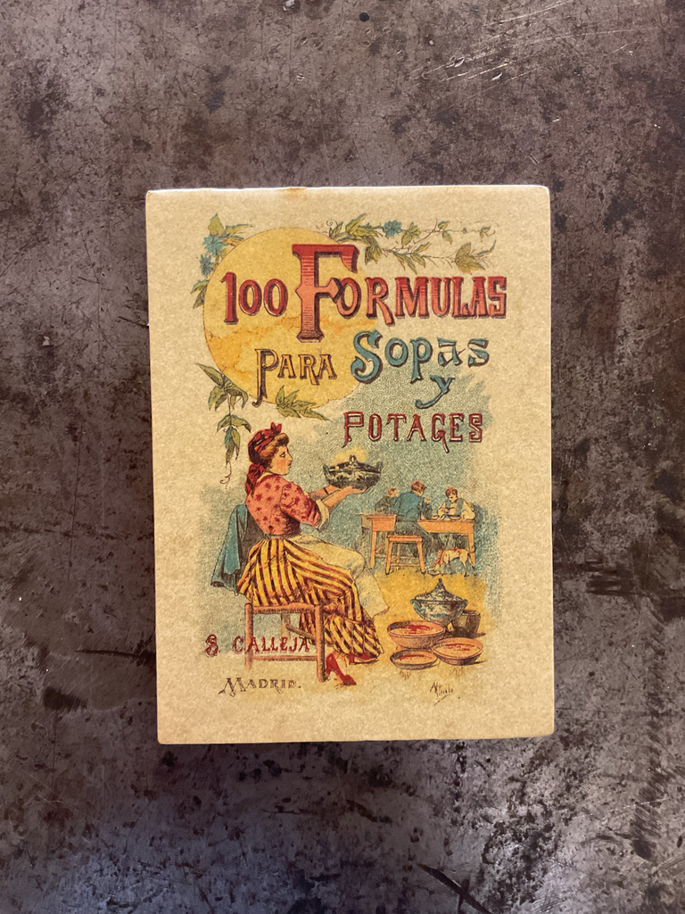 100 Fórmulas para sopas y potages