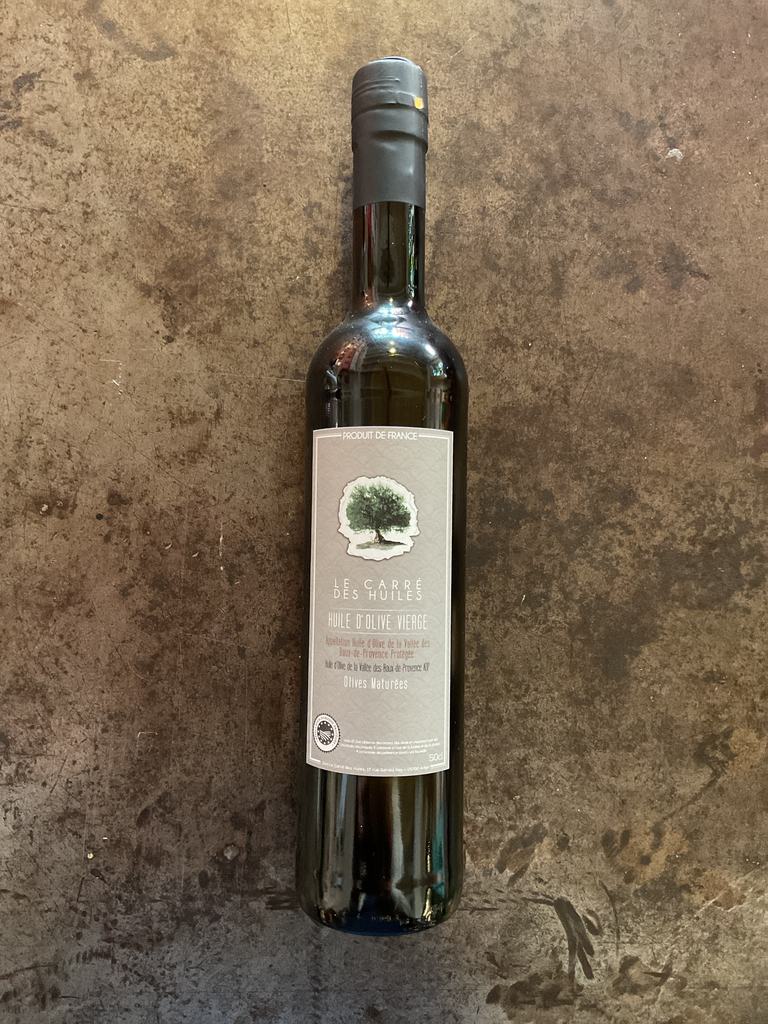 Aceite de oliva. LE CARRÉ DES HUILES Aceitunas Maduras 