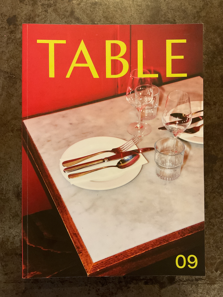 Table Magazine: Something familiar. No. 09
