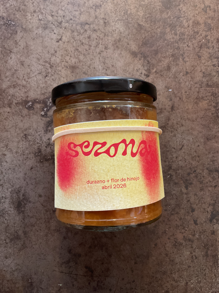 Sezona: Mermelada durazno+flor de hinojo