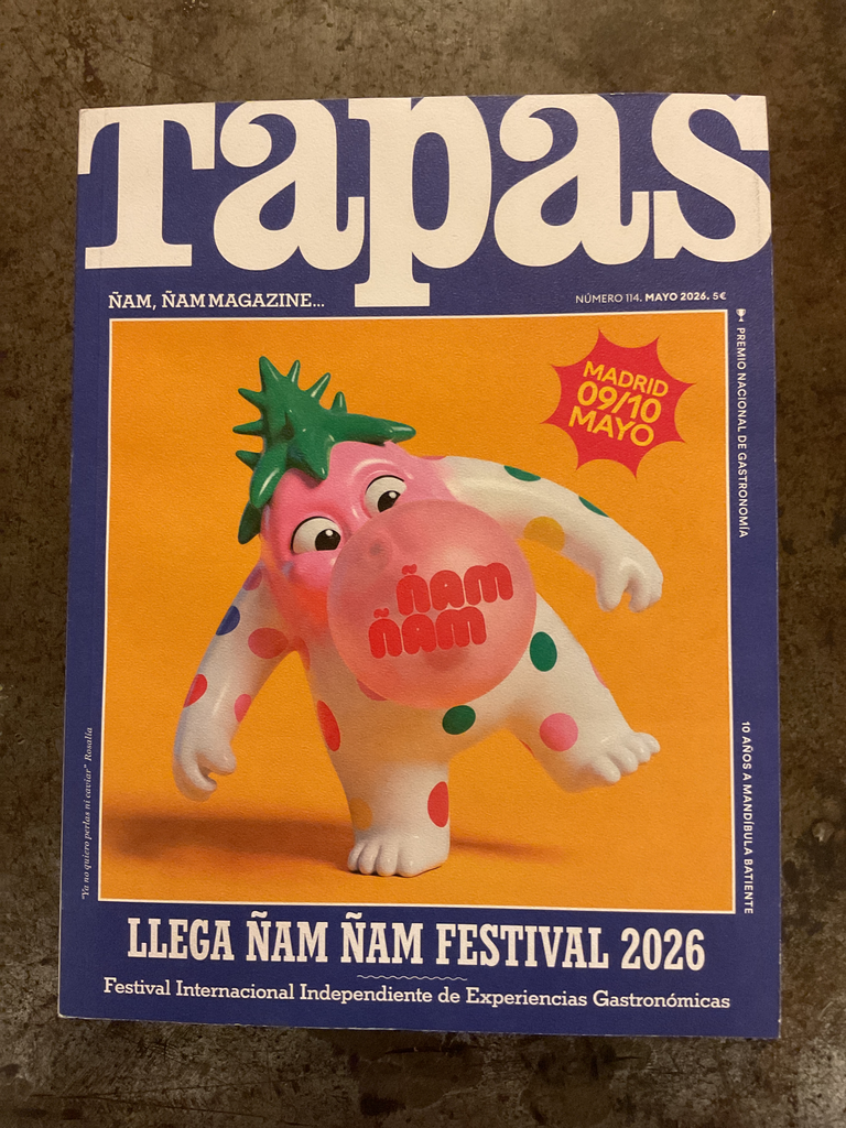Tapas: ñam ñam magazine. No. 114. Festival ñam ñam