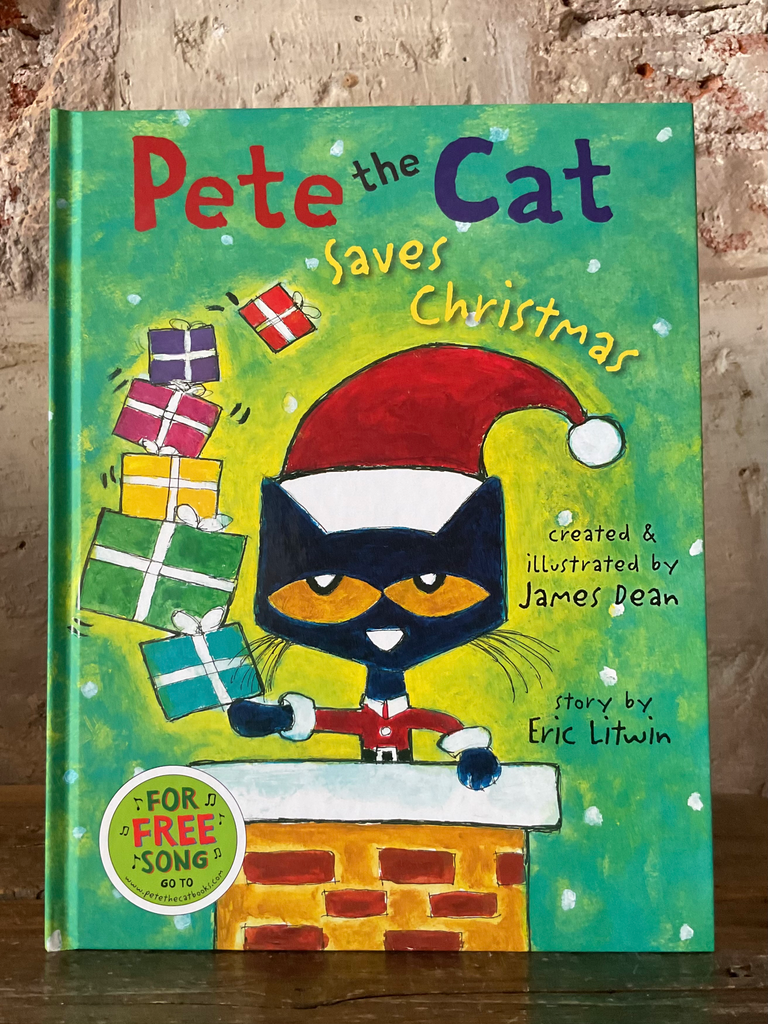 Pete the Cat Saves Christmas: A Christmas Holiday Book for Kids