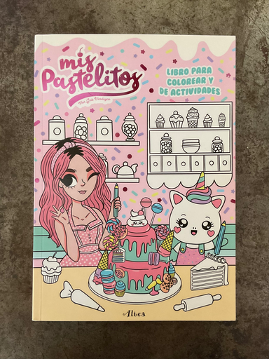 MIS PASTELITOS. LIBRO PARA COLOREAR