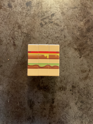 Cubo hamburguesa 