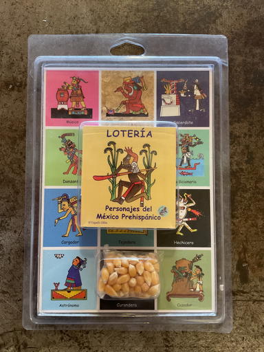 Lotería personajes del México prehispánico