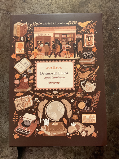Agenda 2026 Ciudad Literaria Tapa Dura