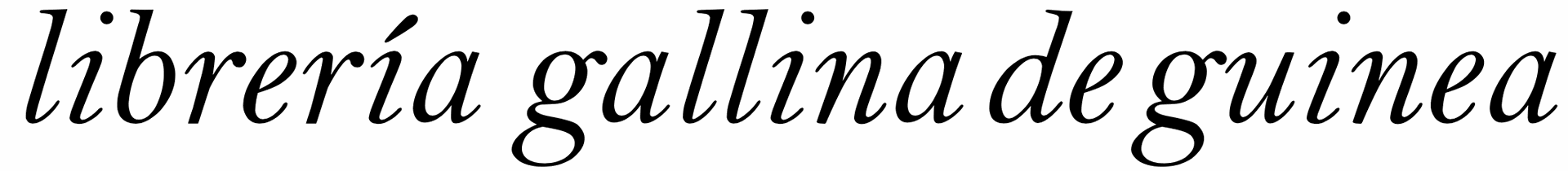 Librería Gallina de Guinea